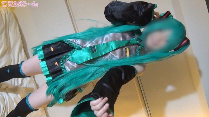 那位初音蕾雅小姐以重製版復活！穿著一般初音服裝的自慰＆性愛篇！