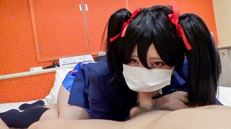 【无/期间限定再贩】アヘ顔スクールアイドル生中出しでにっこにっこにー！イラマ＆杭打ち骑乗位が気持ち良すぎる放课后ハメ撮り映像！